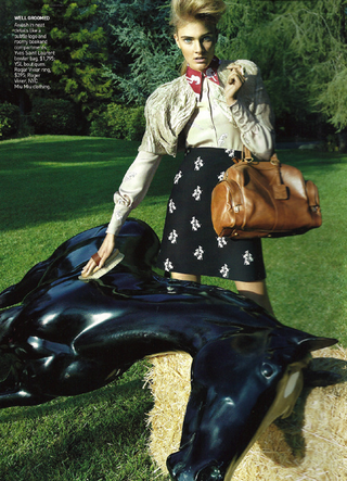 Illustration for article titled Oh, Hay: Horsing Around Is So Fashionable